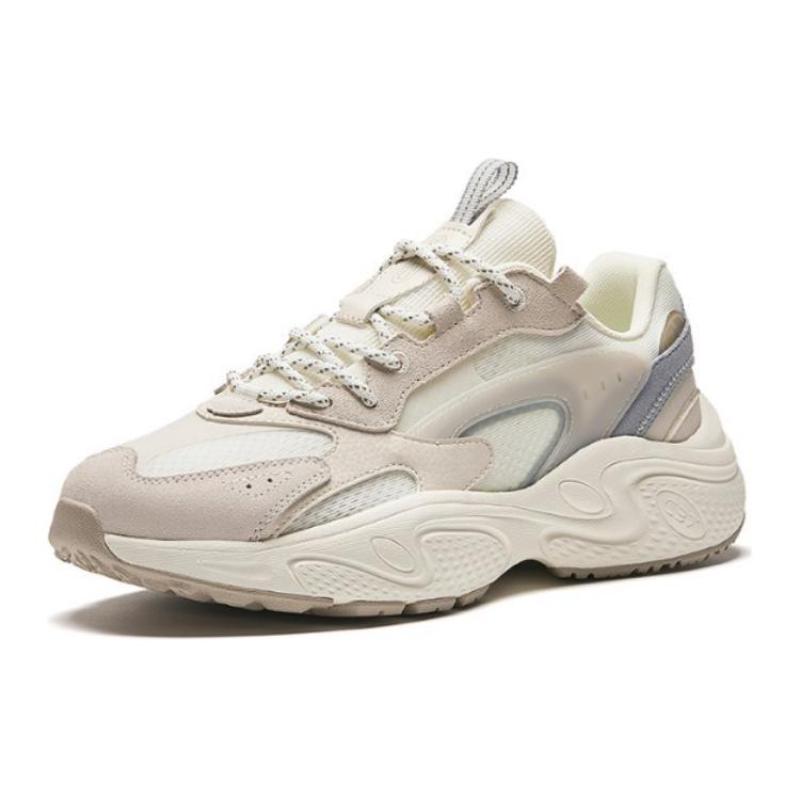 Anta Life Collection Cushioning, Wear Resistant Low Top Casual Shoes Men's Brown Sneakers 112428853-3