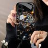 Luxurious Crystal Diamond Phone Case S26 Ultra Case S25 Ultra Case Glass for Samsung Galaxy S26 S25 S24 S23 S22 FE Ultra Plus