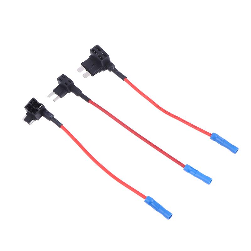 12V Fuse Holder Add-A-Circuit Tap Adapter Micro2 Mini Small Standard Atm Apm Blade Auto Fuse Car Fuse