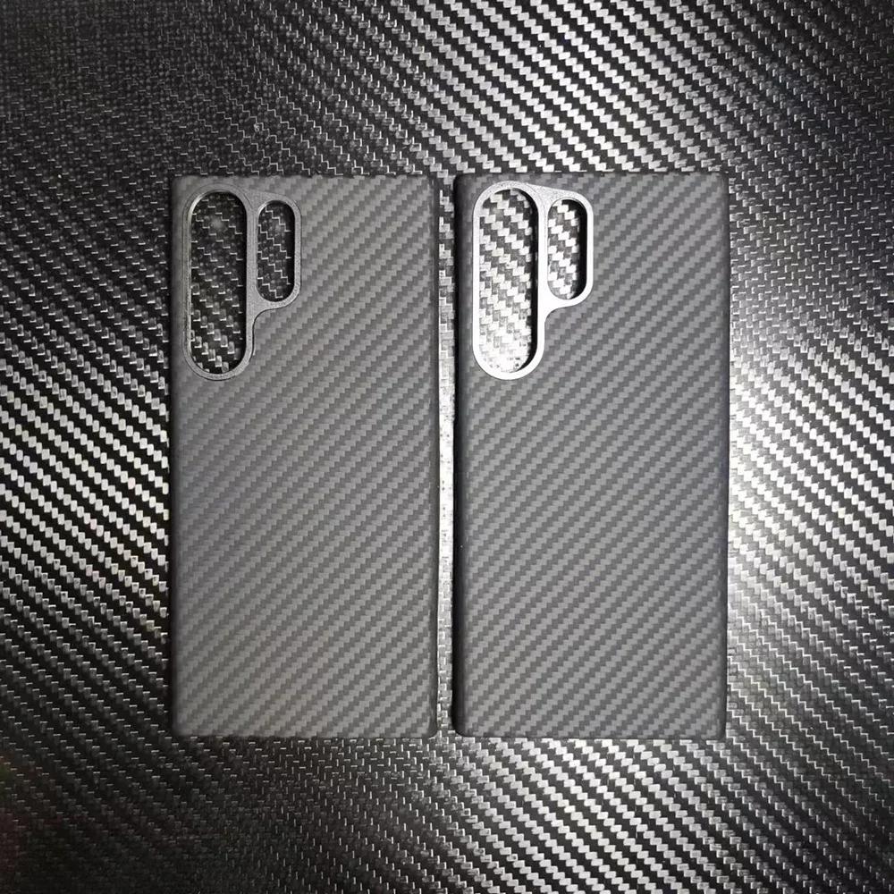 For Magnetic Magsafe Charger For Samsung Galaxy S25 S24 S23 Ultra Carbon Fiber Case Shockproof Thin S23 /S24 Ultra Carbon Cover