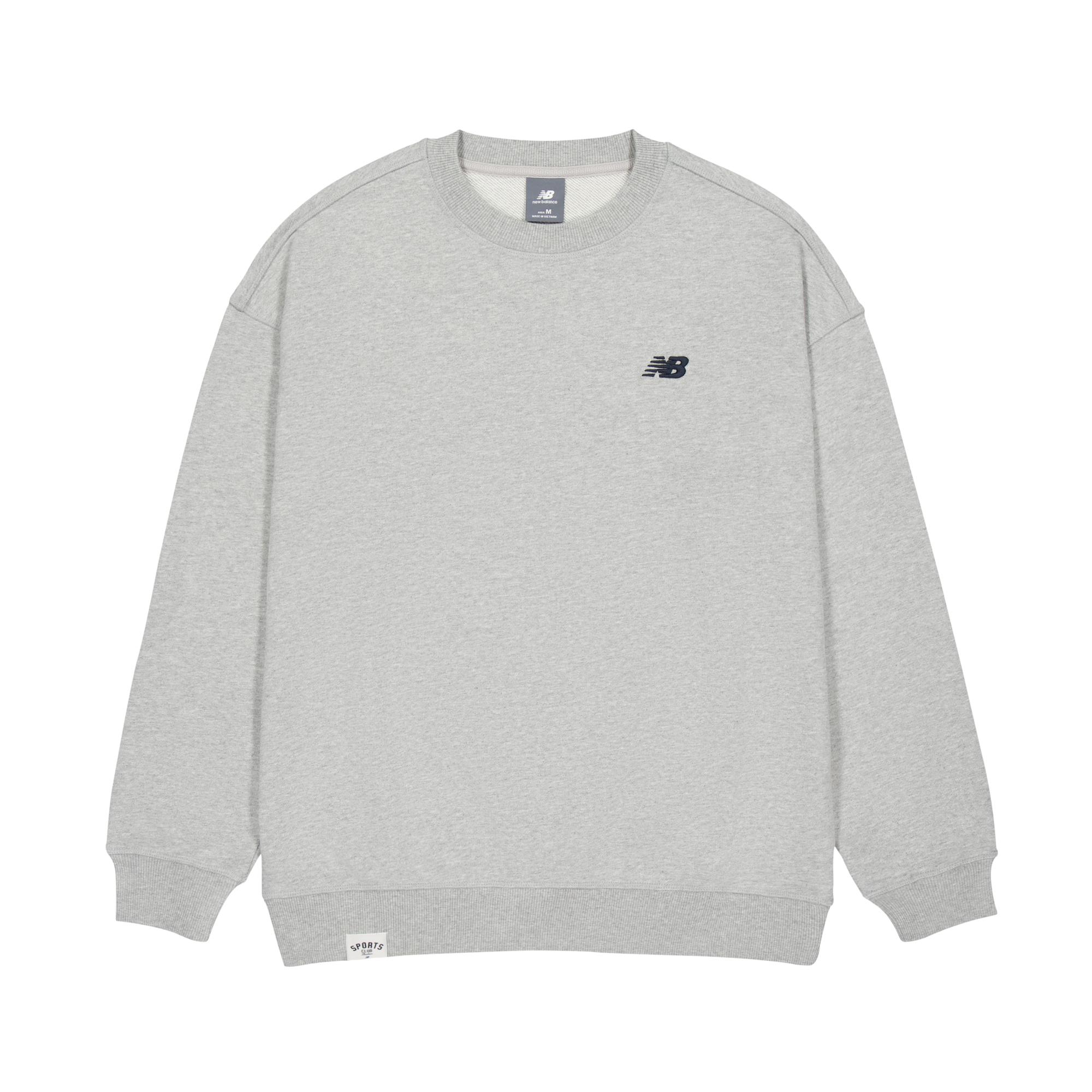 New Balance Sweatshirt Men s Heather Gray MT6184AV-GHM XS