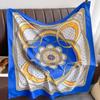 New printed fashion large yarn scarf scarf beach scarf 91 square scarf multi-functional silk scarf women's headscarf decorative scarf