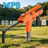 MP9 Submachine Gun High Speed Electric Automatic Burst Toy Gun Infrared Soft Bullet Gun for Children Boy Shooting
