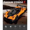 1/32 Pagani Zonda R Supercar Alloy Car Model Sound and Light Pull Back Children's Toy Collectibles Birthday Gift