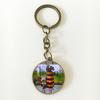 Battle Jewelery Gaming Time Gem Key Ring Keychain Accessories
