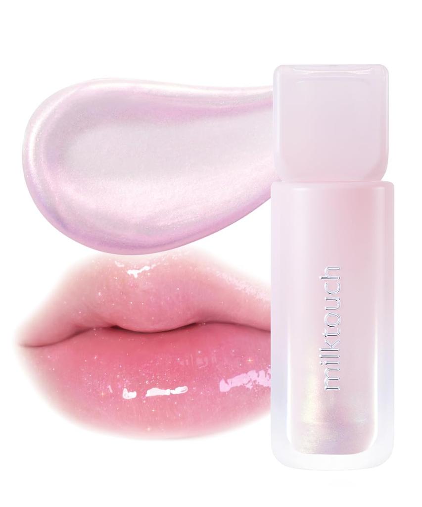 Milk Touch Dew Stain Sheer Lip Gloss 02 Baby (Aurora Dew, 1)
