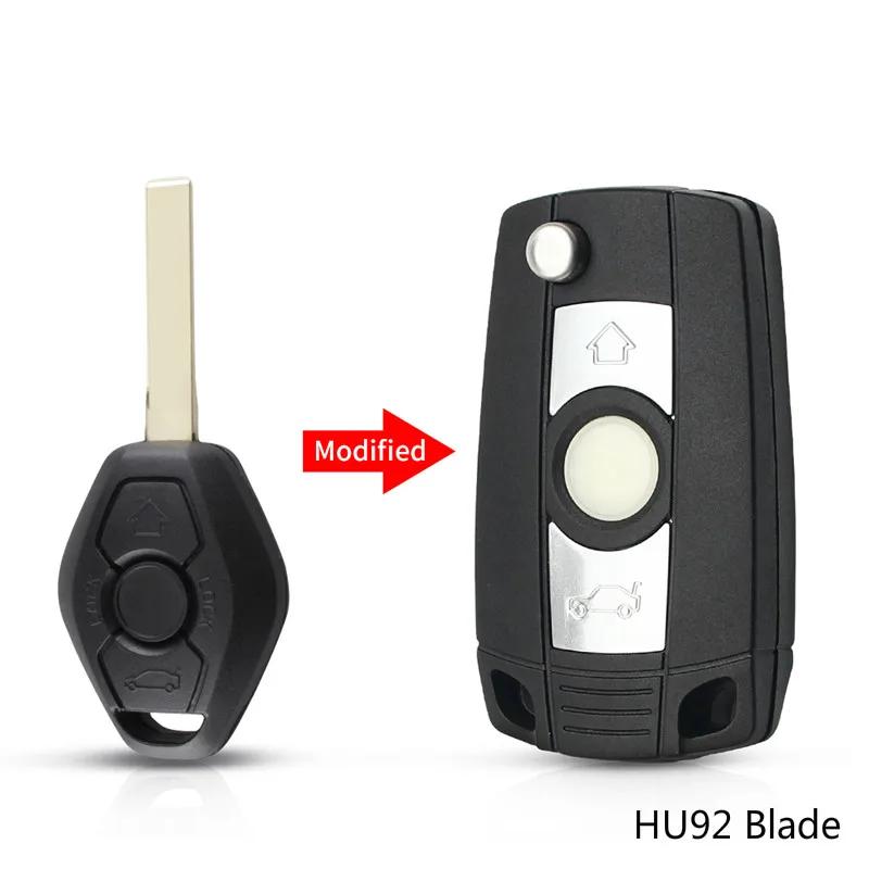 KEYYOU Aangepaste Auto Afstandsbediening Sleutel Voor BMW EWS Systeem E38 E39 E46 X3 X5 Z3 Z4 1/3/5/7 Serie Vervangende Sleutelbehuizing Keyless Fob