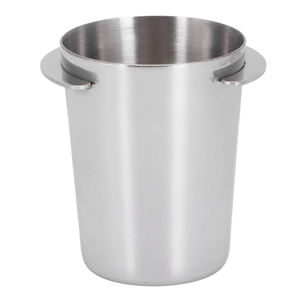 51mm Espresso Dosing Cup, Stainless Steel, Silver, 51mm, Coffee Machine Handle, Dosing Cup, Mug, Coffee Powder Feeder Part