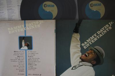 LP Record SAMMY DAVIS JR. - Sammy Davis Jr. Entertaints MM9925 MGM Japan Jazz Used