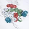100PCS Poker Chips Cards with Dealer Chip Portable Carrying Case for Children Adults