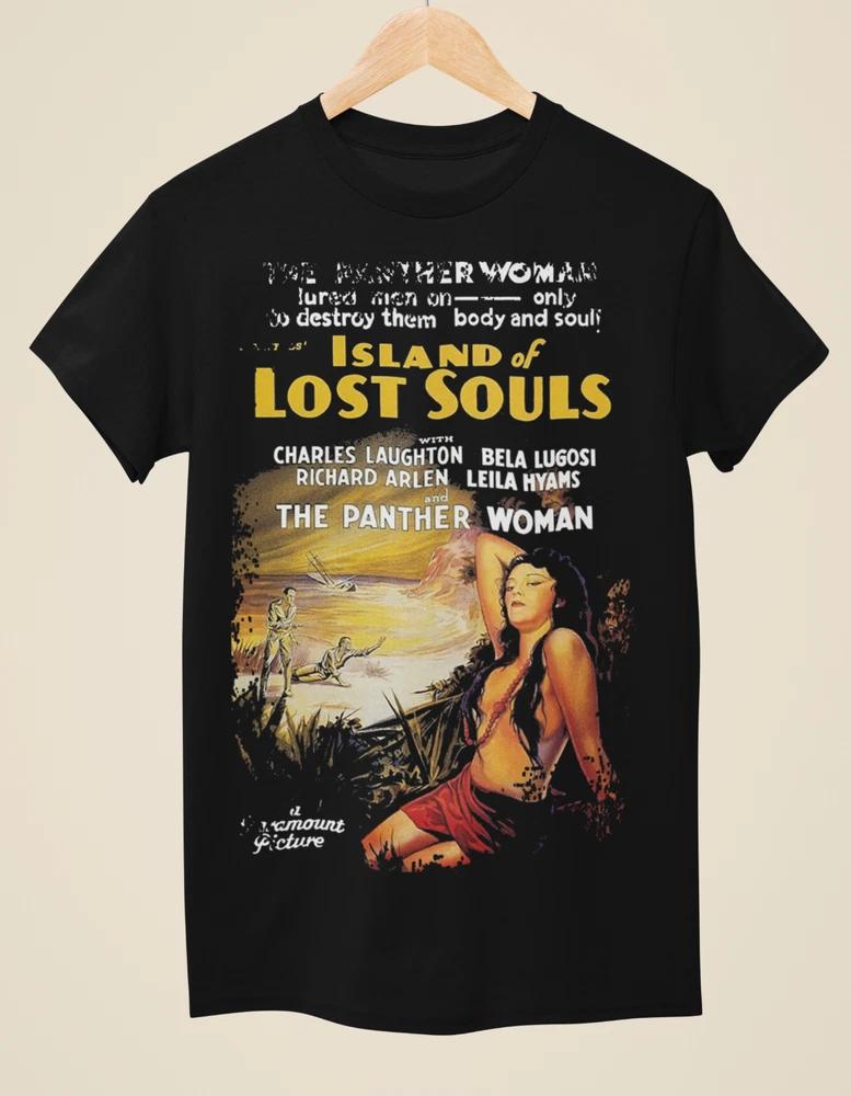 The Island Of Lost Souls (1932) Movie Poster Inspired Unisex Black TShirt S