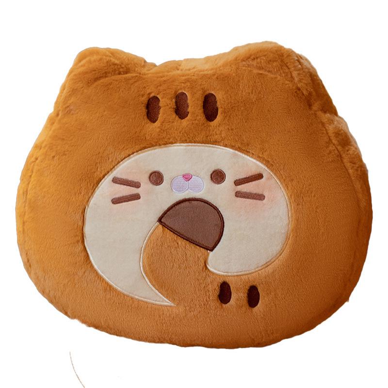 Calico Meow Cookie Plush Doll Pillow - Cute Cat Roll Plush Toy Gift