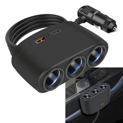 Convenient USB Charging Cars Trucks Overcharging Multi Socket Voltage Compatibility Way Car Splitter Car Charger Adapter