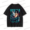 Camiseta Gráfica de Anime Japonés Kaiju No 8 Moda Casual Manga Corta Camiseta de Algodón Soshiro Hoshina Divertida para Hombres Mujeres Manga Manga