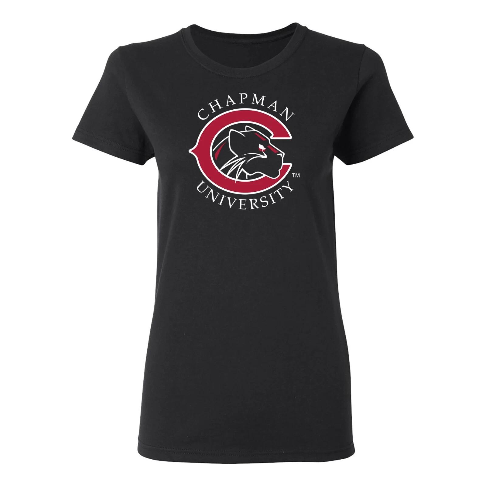 Chapman University Panthers Primary Logo Women s T-Shirt - Black S