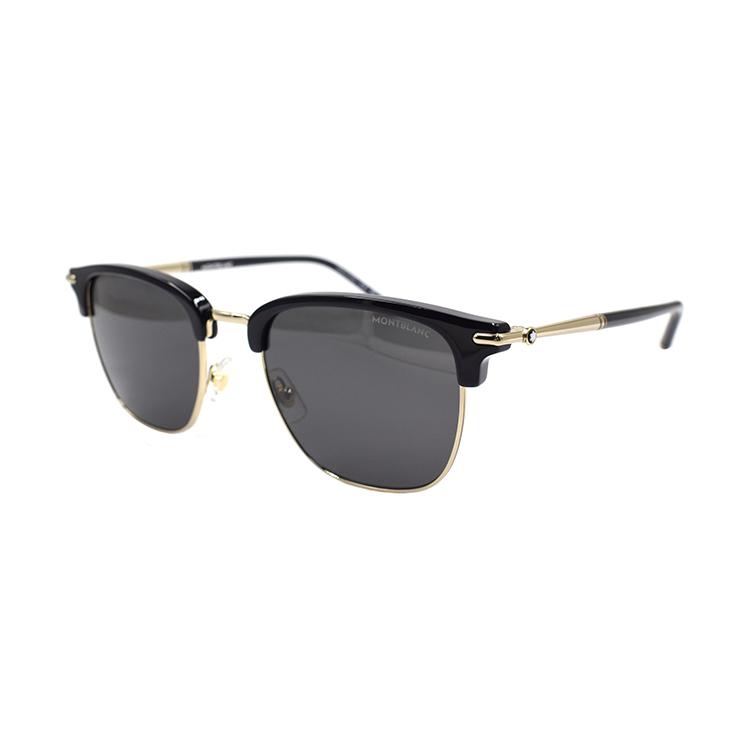 

Montblanc Classique Series Vintage Browline Style Holiday Travel Edition Butterfly Sunglasses Men sunglasses MB0242S-005 Basic Packaging-Eyeglass Case,55