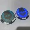 7Color LED Car Triangle Window Decoration Atmosphere Light Solar Energy For BMW Mini Cooper R55 R56 R50 R53 R60 F54 F55 F56 F57