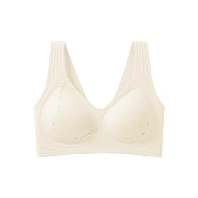 

Women s Lift & Shape Vest Bra: Seamless, Back-Smoothing, Sag-Preventing, for Large Chests 3XL (160-175 lbs)
