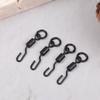 10/20Pcs Carp Fishing Swivels Snaps With Solid Ring Quick Change Fishing Hook Swivels Accessories For Carp Rig Micro Swivel Hook