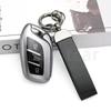 3 Button Car Key Cover Fob Keyless Case Accessories For Mg Ev Mg4 Hs Gt Zs Zx Mg5 Mg6 For Morris Garages Roewe Rx3 Rx5 Rx8 I6 I5