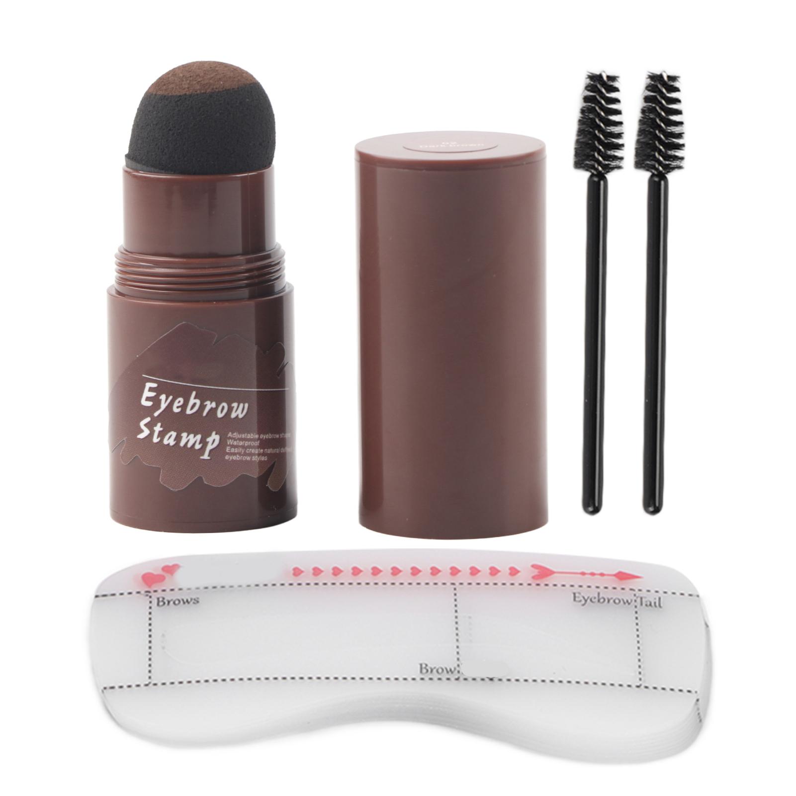 

Набор для формирования штампа для бровей One Step, долговечный многоразовый определитель макияжа бровей для макияжа