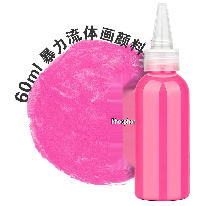 60ml High Gloss Violet Acrylic Paint for DIY Children s Graffiti and Fluid Art 60ml