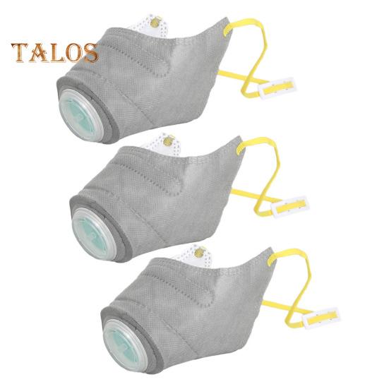 3 Pcs Reusable Dog Air Filter Muzzle Adjustable Anti Dust Dog Face Cushion Breathable Pet Respirator Muzzle for Large Small Dogs