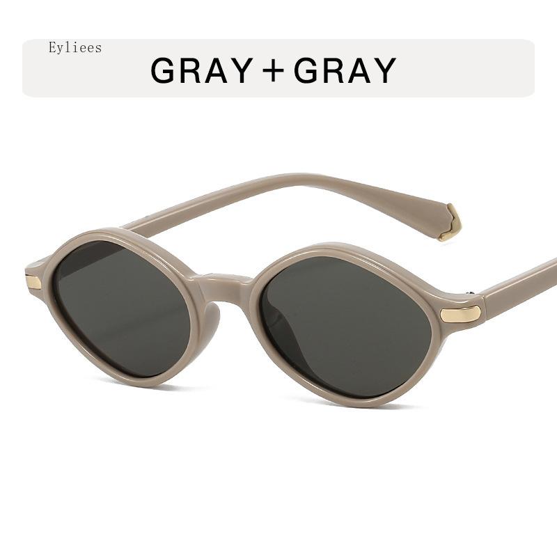 

New Polygonal Small Frame Sunglasses Irregular Men S Women S Trendy Fashion Sunscreen Travel Sunglasses Hombre