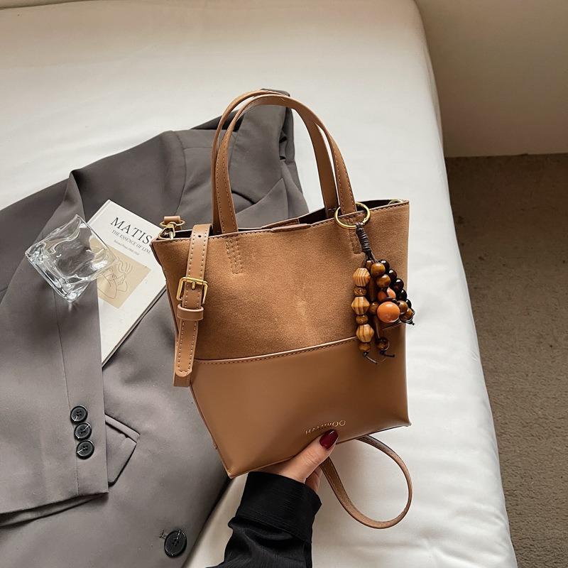 Fashion Niche High-value Handbag Women's Autumn New Large-capacity Retro Simple Shoulder Small Square Bag