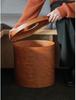 Shaker Box Wooden Axis Shaker Box Dustbin Snow White Dishcloth Set Trash Can Storage Box