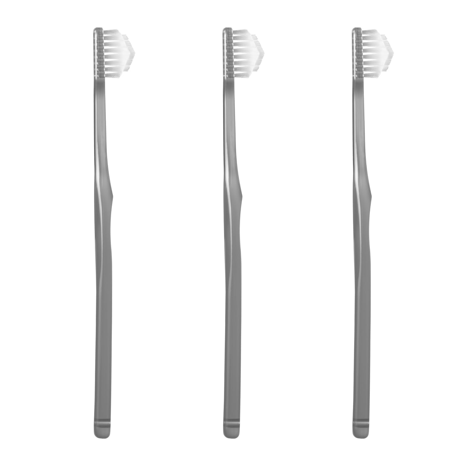 

Miracle Toothbrush for Matte Set of Removes dirt with just a Adults, Soft, Gray, 3. stroke. [Authentic] [Official]