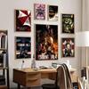 Game R-resident Evil Anime Posters Sticky Whitepaper Sticker DIY Room Bar Cafe Kawaii Room Decor