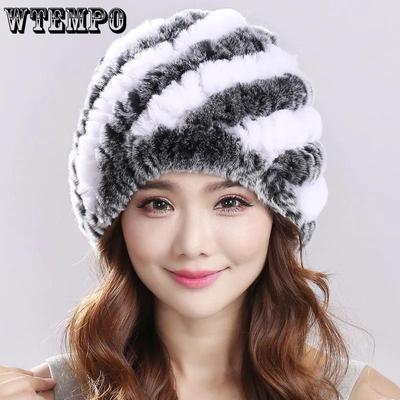 Women Winter Hats Handmade Warm Caps Soft Knit Headgear