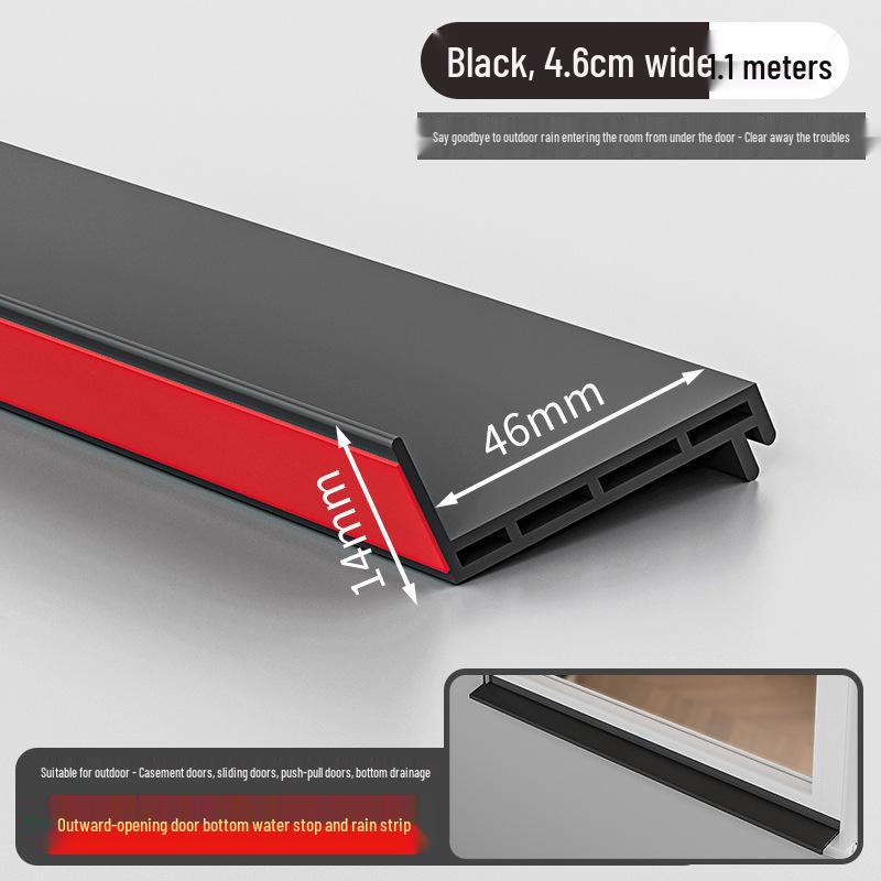 Soundproof & Windproof Door Seal Strip - Bottom Gap Filler