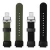 18mm Hochwertiges Weiches Dünnes Nylon Rindsleder Armband Geeignet für Casio AQ-S810W SGW-300 AE1200 w218h Stahlring Herren Armband