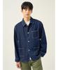 Beanpole Men Denim Work Jacket Blue