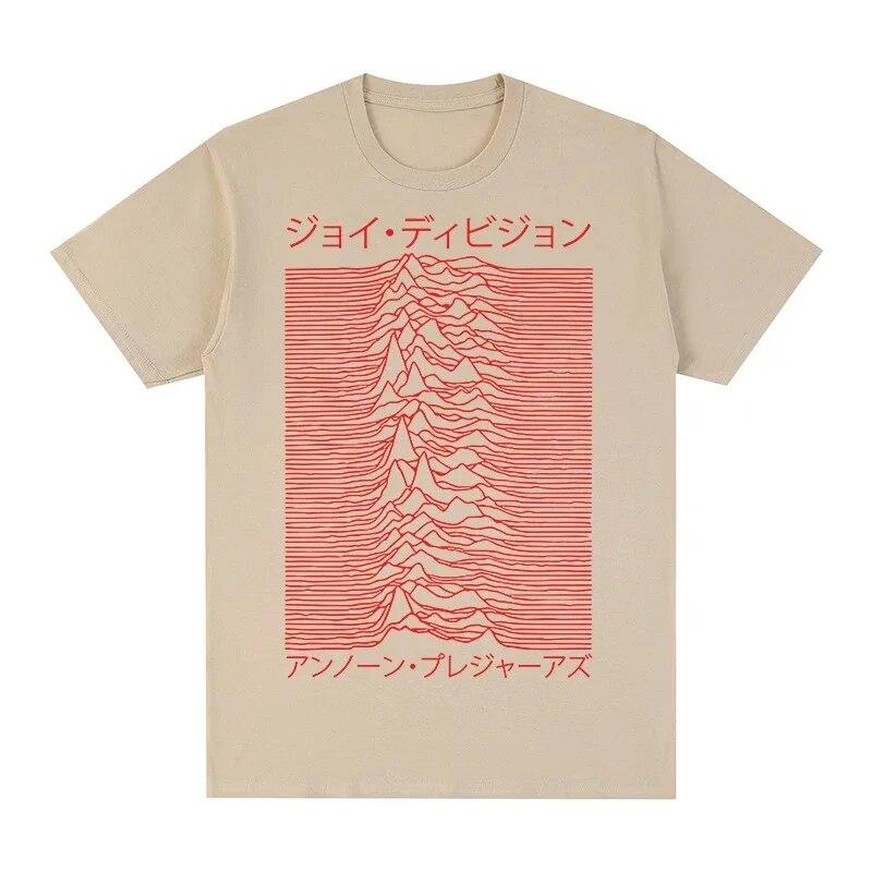 

Футболка JOY DIVISION Unknown Pleasures LOVE WILL TEAR US APART, хлопковая женская футболка унисекс, повседневные топы, одежда унисекс M