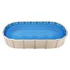 Oval Pool Liner 12x24ft Overlap Style Pool Liner 54in Wall Height
