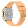 Authorized Dealer Ice Watch Digital Wristwatch for Women 022057 Ice Digit Peach Skin Small [Ice watch]