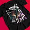 Attack Titan Shirt Eren Mikasa T Shirt Levi T Shirt AOT Erwin Hange Armin Tee Anime Men's Summer Men's Women's Streetwear