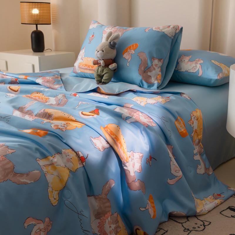 

Летнее одеяло Прохладное одеяло Новый пион Корейское издание Пузырчатый хлопок Летнее Кондиционер Машинная стирка Бытовое 1pc 150x200cm