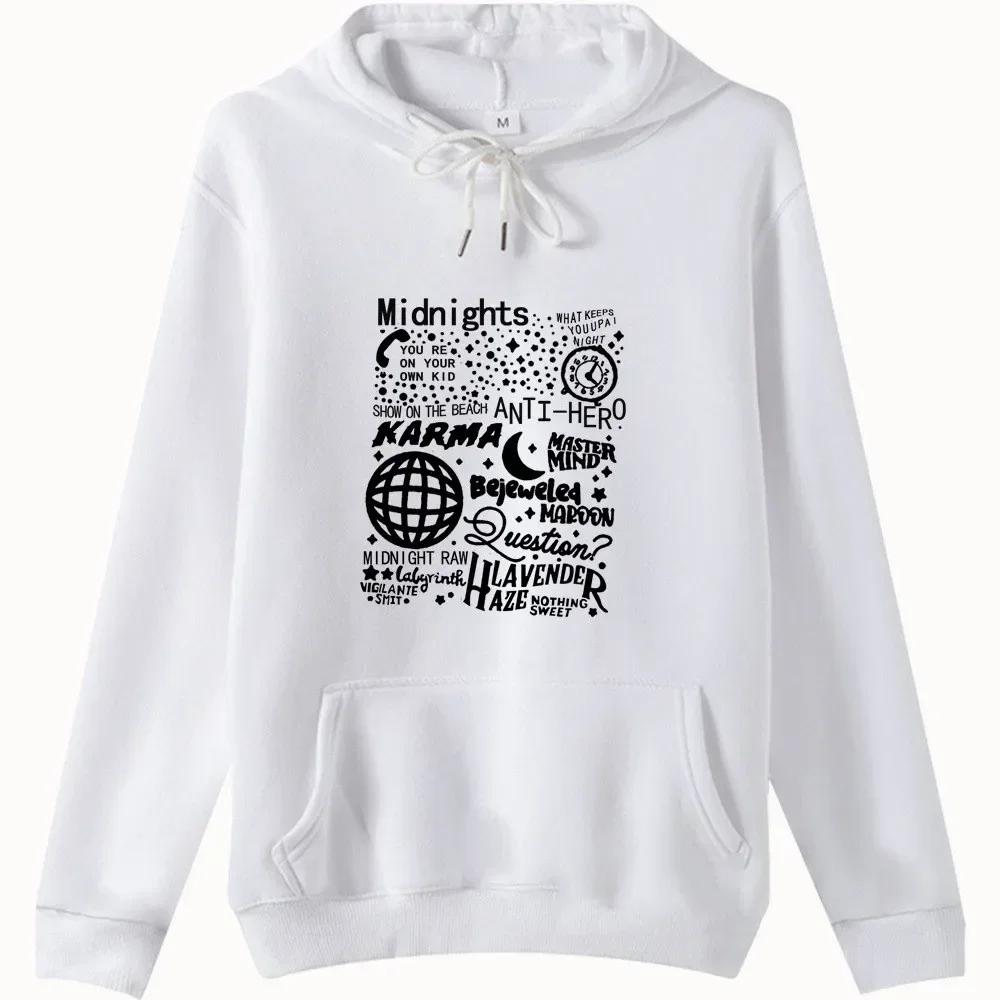 

2024 New In Hoodie Taylor Hoodies Music Album Sweatshirt Music Lovers Gift Unisex Swift Pullover Tops Women Streetwear 3XL
