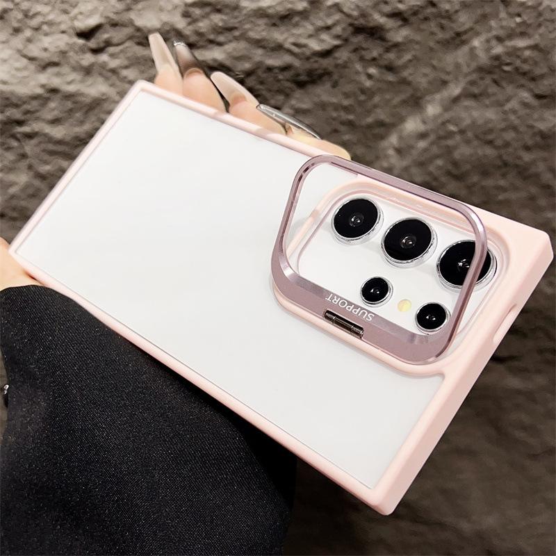 Lens holder Samsung S25ultra mobile phone case for s24plus/s23 transparent s24fe22