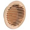 Větrání La ventilation -y Kulatá vestavná mřížka, měď, 175 mm - GTRP150R