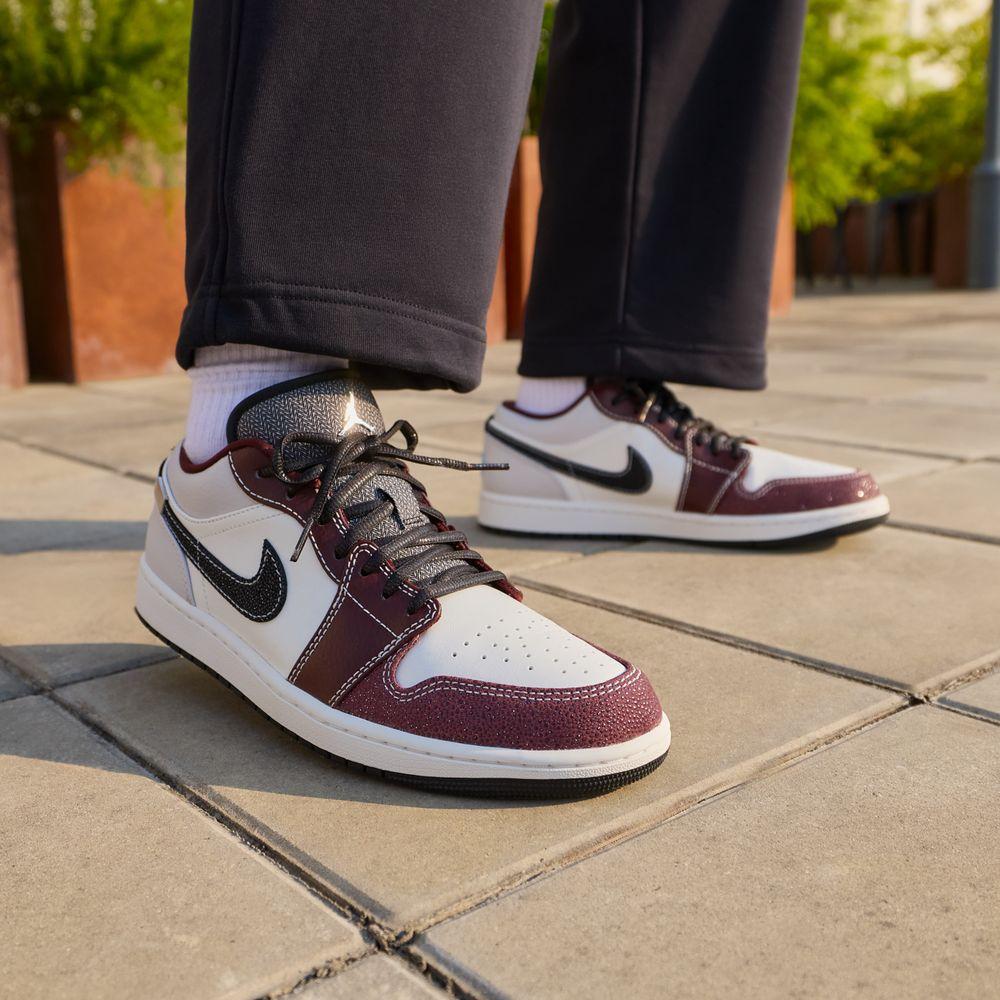 Men's Sneakers Nike Jordan Air Jordan 1 Vintage Basketball Shoes Men's Low-top Summit White/Mystic