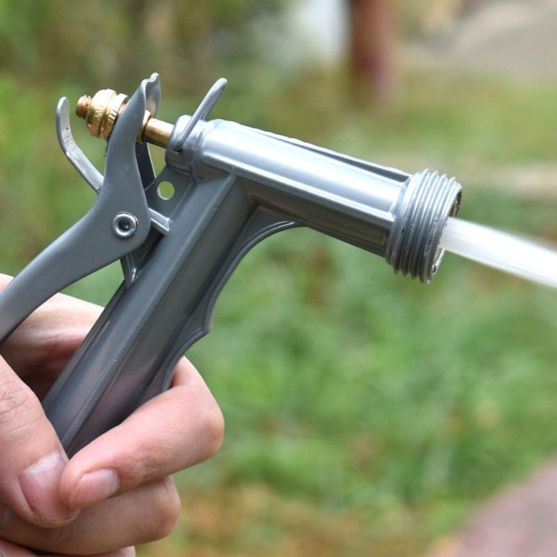 Practical Zinc Alloy Garden Watering Sprays Nozzle With Adjustable Patterns For Flowers Vegetables And Lawn Care
