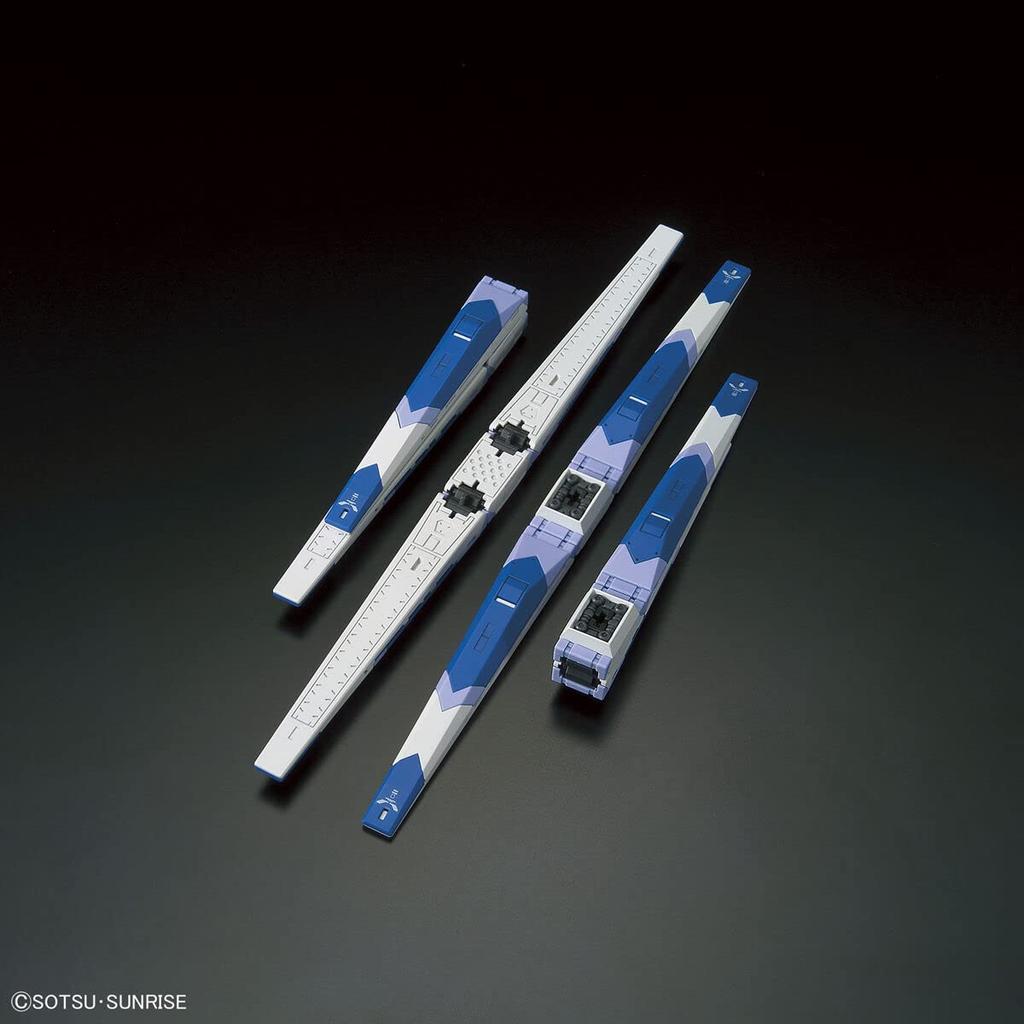 BANDAI SPIRITS RG Mobile Suit Counterattack Gundam Scale Plastic Model Kit Gundam Char's Hi-v 1/144 Pre-Colored (197709)