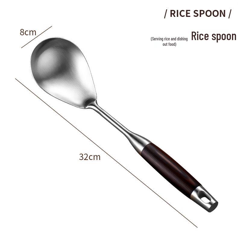 ZISIZ Stainless Steel Kitchen Utensil Set