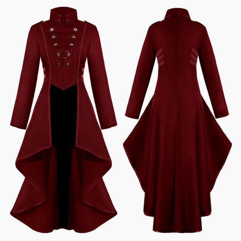 Women's Medieval Irregular Hem Gown