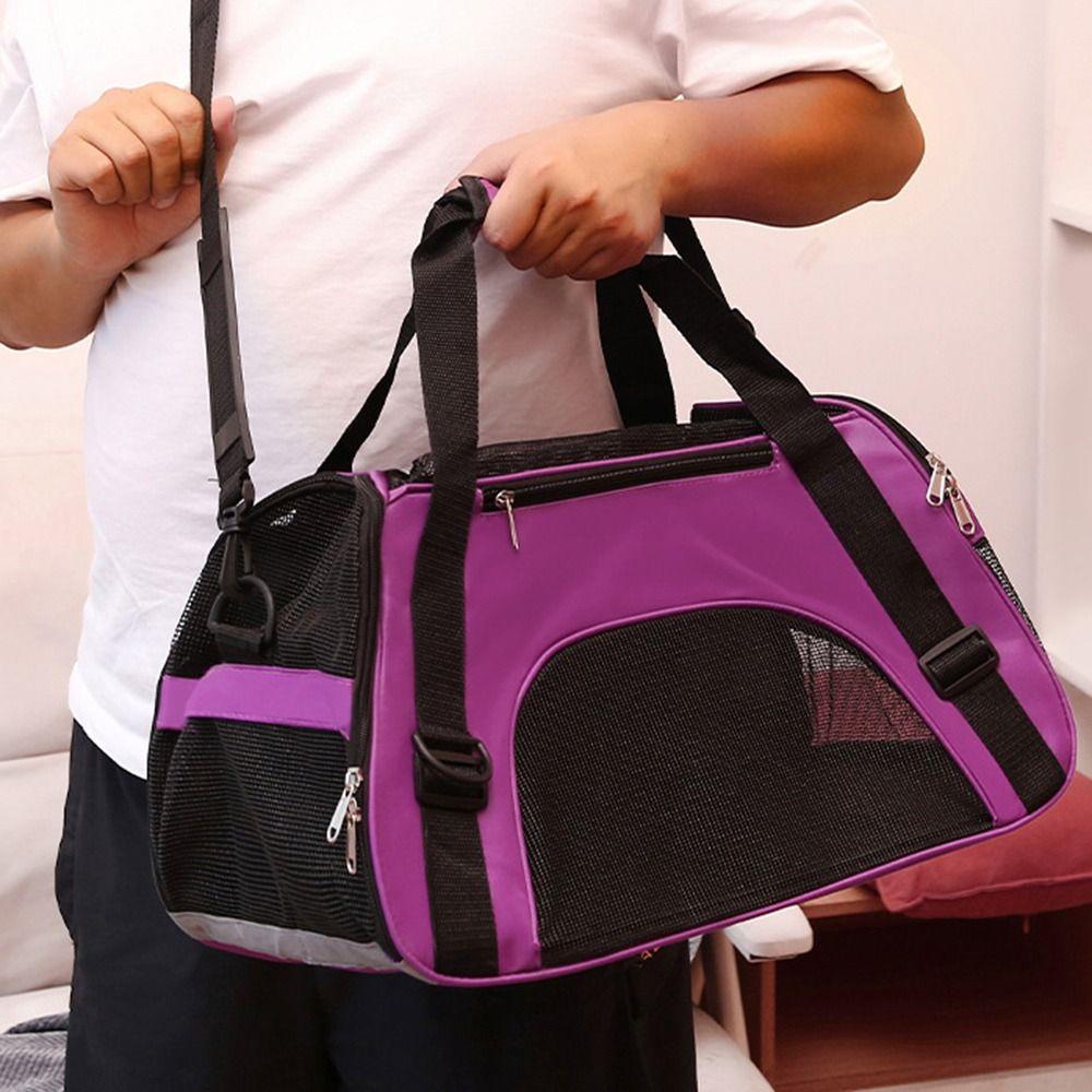 Faltbare Hunde Katzen Transporttasche Netz Kleine Hunde Katzen Hunde Zelt Transportbox Tragbare Transporttasche Outdoor